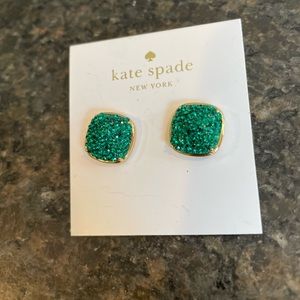 Kate Spade Emerald Green Earrings